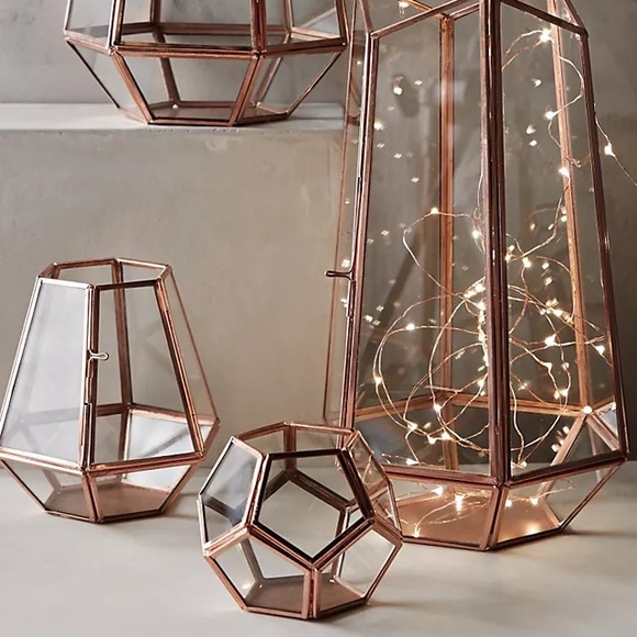 Anthropologie Metalwork Hurricane Votive - Picture 5 of 6